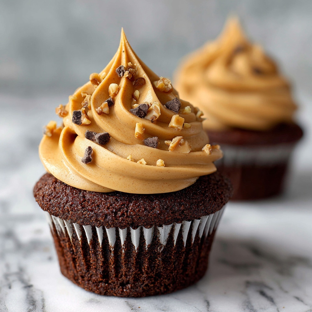 Mouth-Watering Irresistible German Chocolate Cupcakes Recipe - Recipe Image