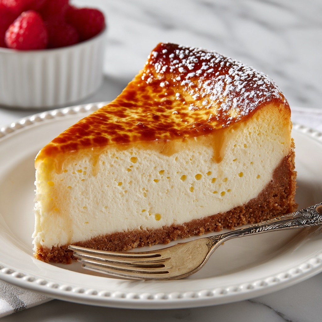 Crème Brûlée Cheesecake Recipe - Recipe Image
