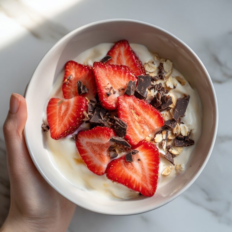 Strawberries and Cream Overnight Oats Recipe