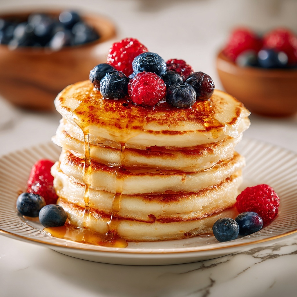 Protein Pancakes with Protein Powder Recipe - Recipe Image
