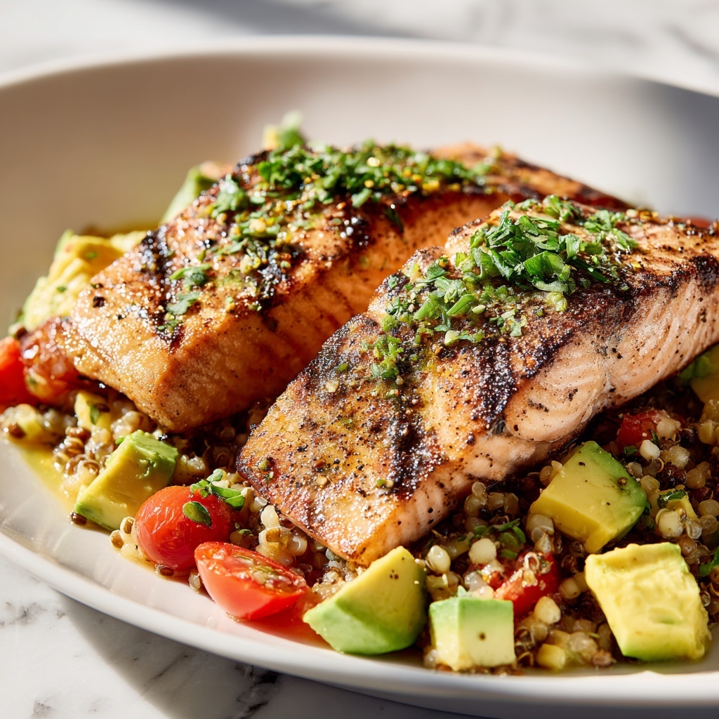 Salmon and Couscous Bowl Recipe - Recipe Image