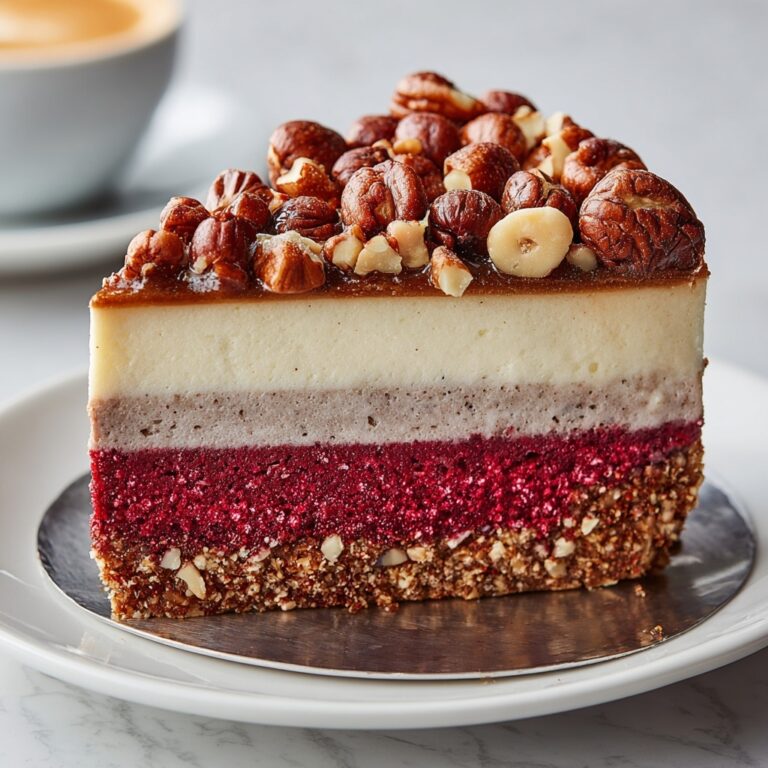 Pecan Red Velvet Cheesecake Recipe