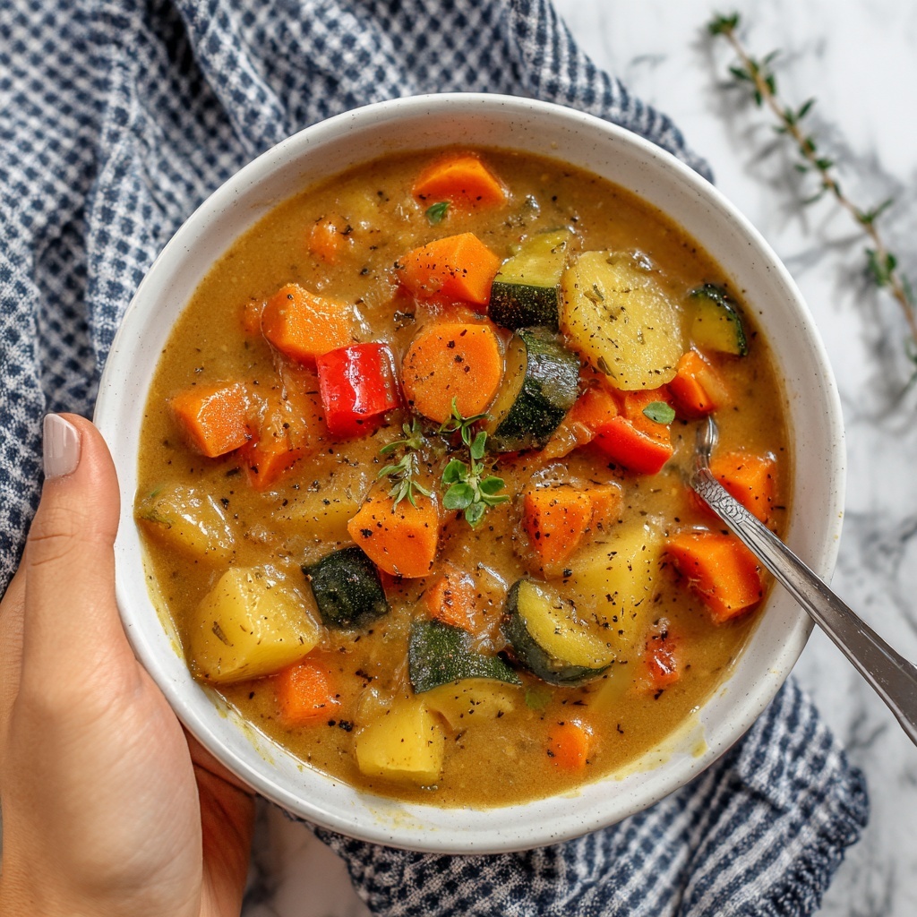 Summer Vegetable Stew Recipe - Recipe Image