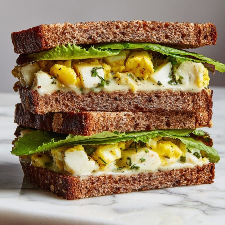 Creamy Egg Salad Sandwich Recipe
