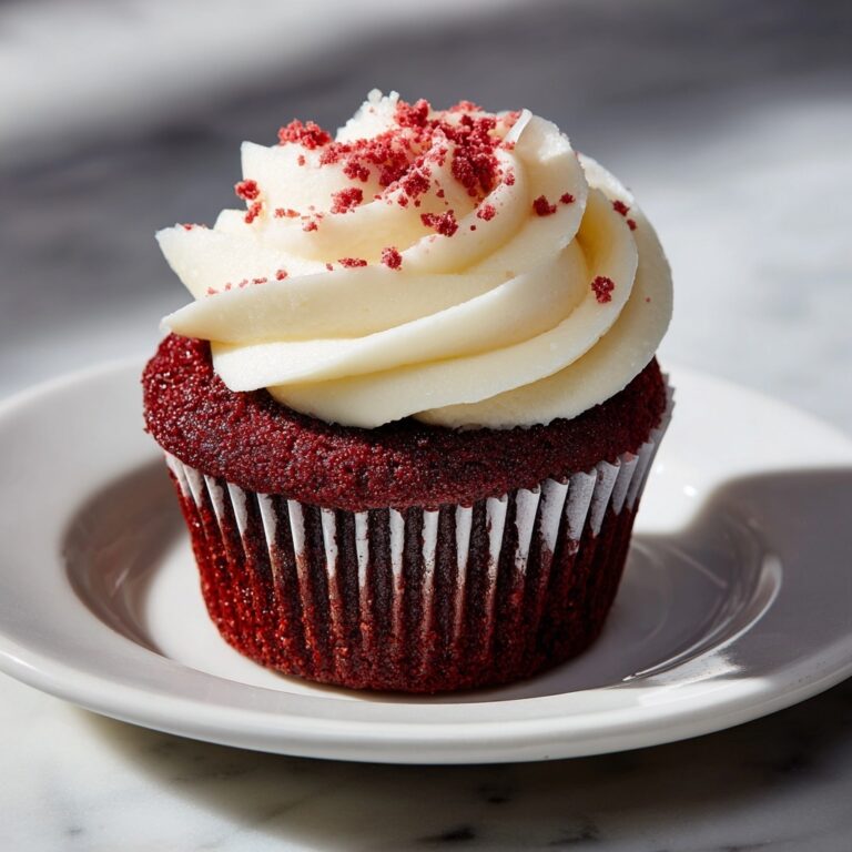 Red Velvet Cheesecake Cupcake Recipe