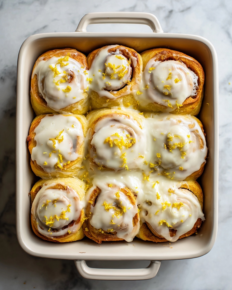 Lemon Sweet Rolls Recipe - Recipe Image