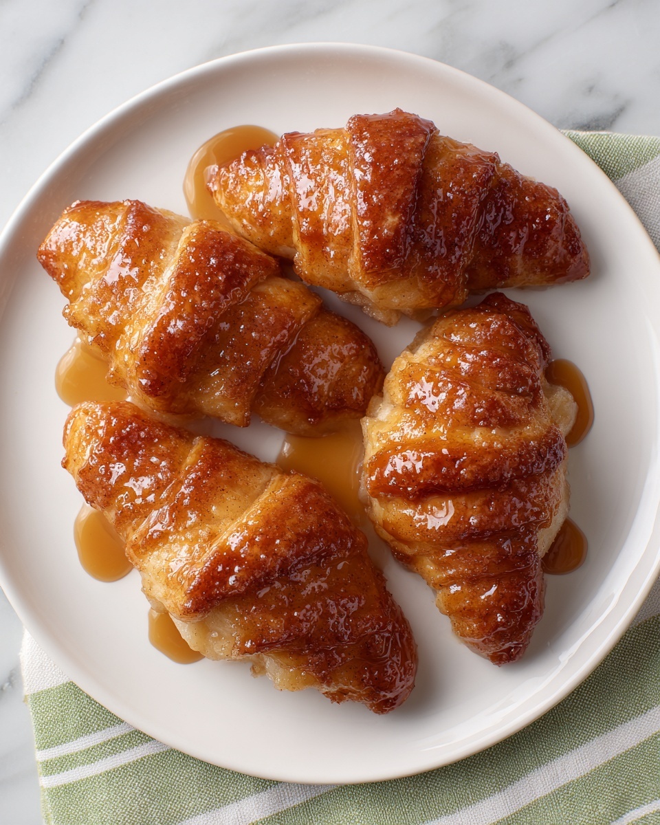 Crescent Roll Apple Dumplings Recipe - Recipe Image