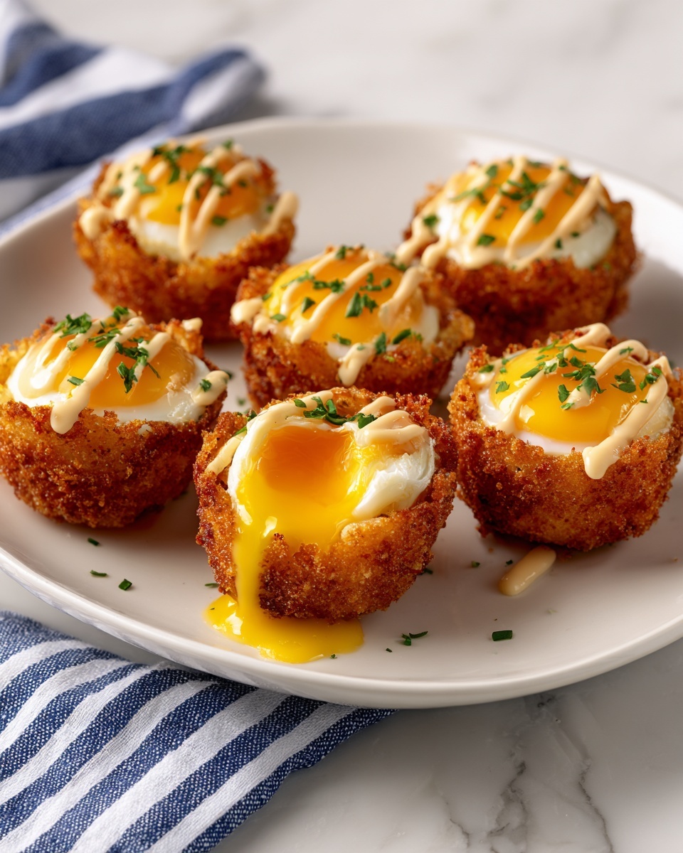 Fried Deviled Eggs Recipe - Recipe Image