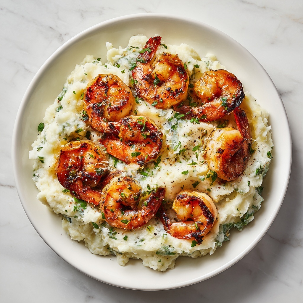 Garlic Shrimp Gratin Recipe - Recipe Image