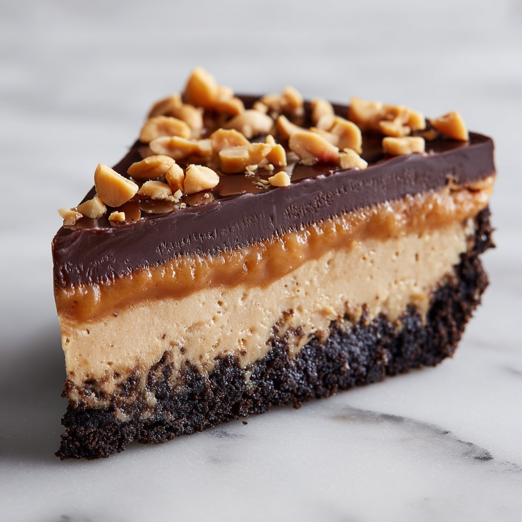 Ultimate Peanut Butter Cup Pie Delight Recipe - Recipe Image