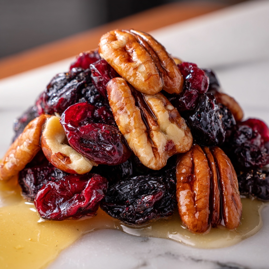 Whipped Goat Cheese with Cranberries and Candied Pecans Recipe - Recipe Image
