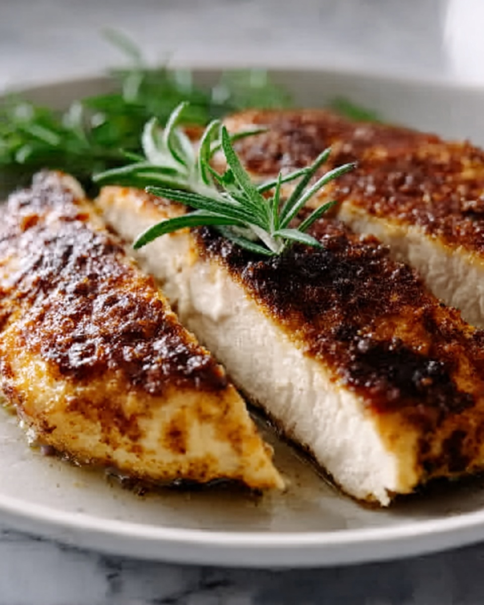 Balsamic Rosemary Chicken Breasts (Pan Fried) Recipe - Recipe Image