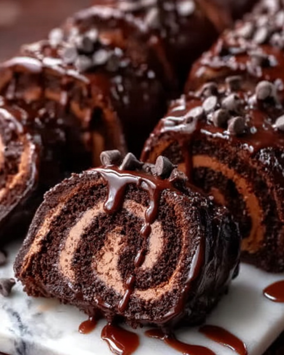 The Perfect Brownie Rolls: A Sweet and Nutty Delight Recipe - Recipe Image