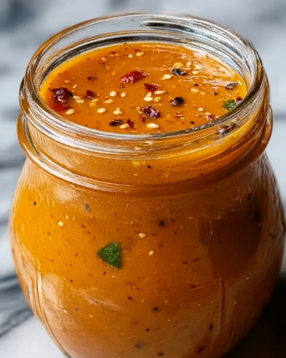 Peach Honey Dijon Balsamic Vinaigrette Recipe - Recipe Image