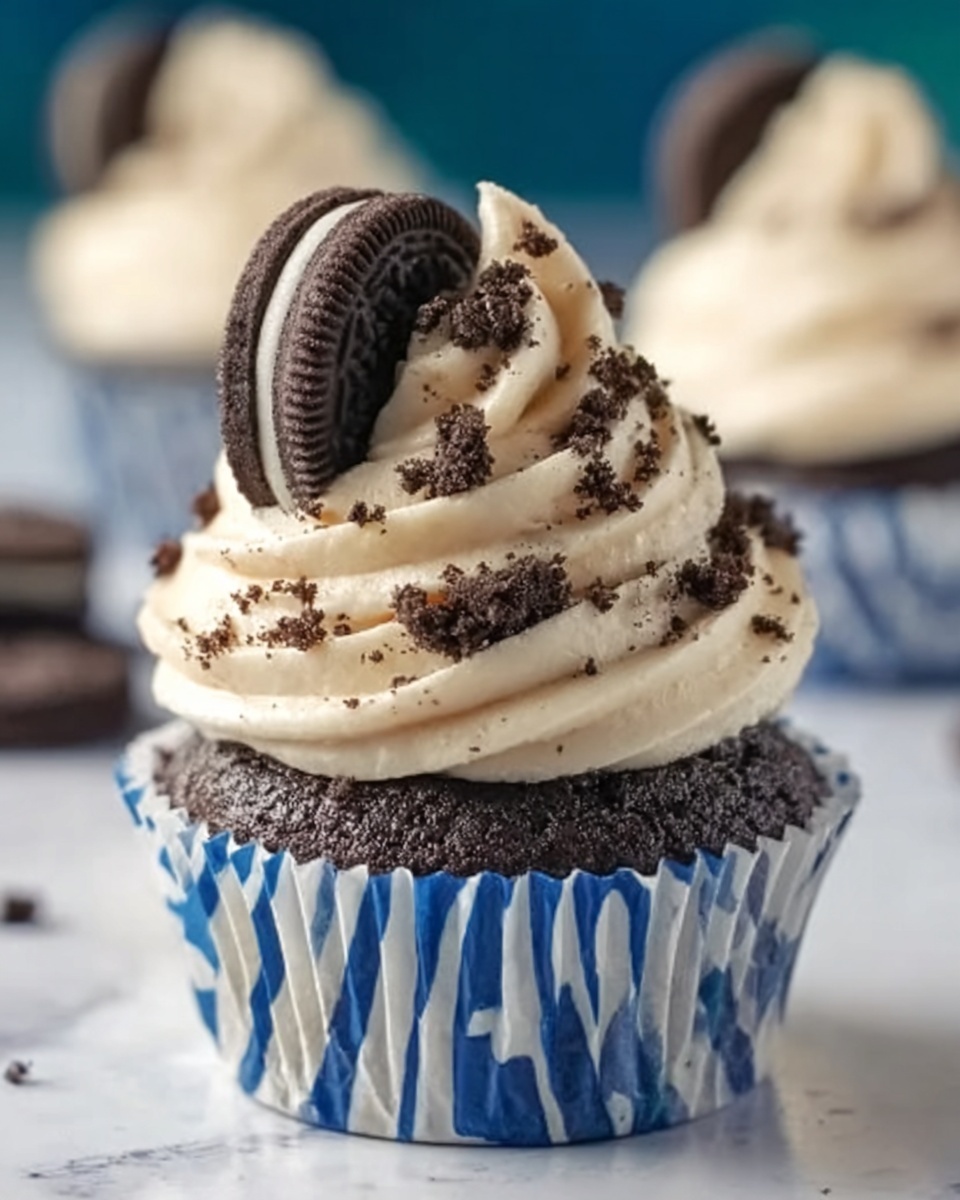 Cookies and Cream Cupcakes Recipe - Recipe Image