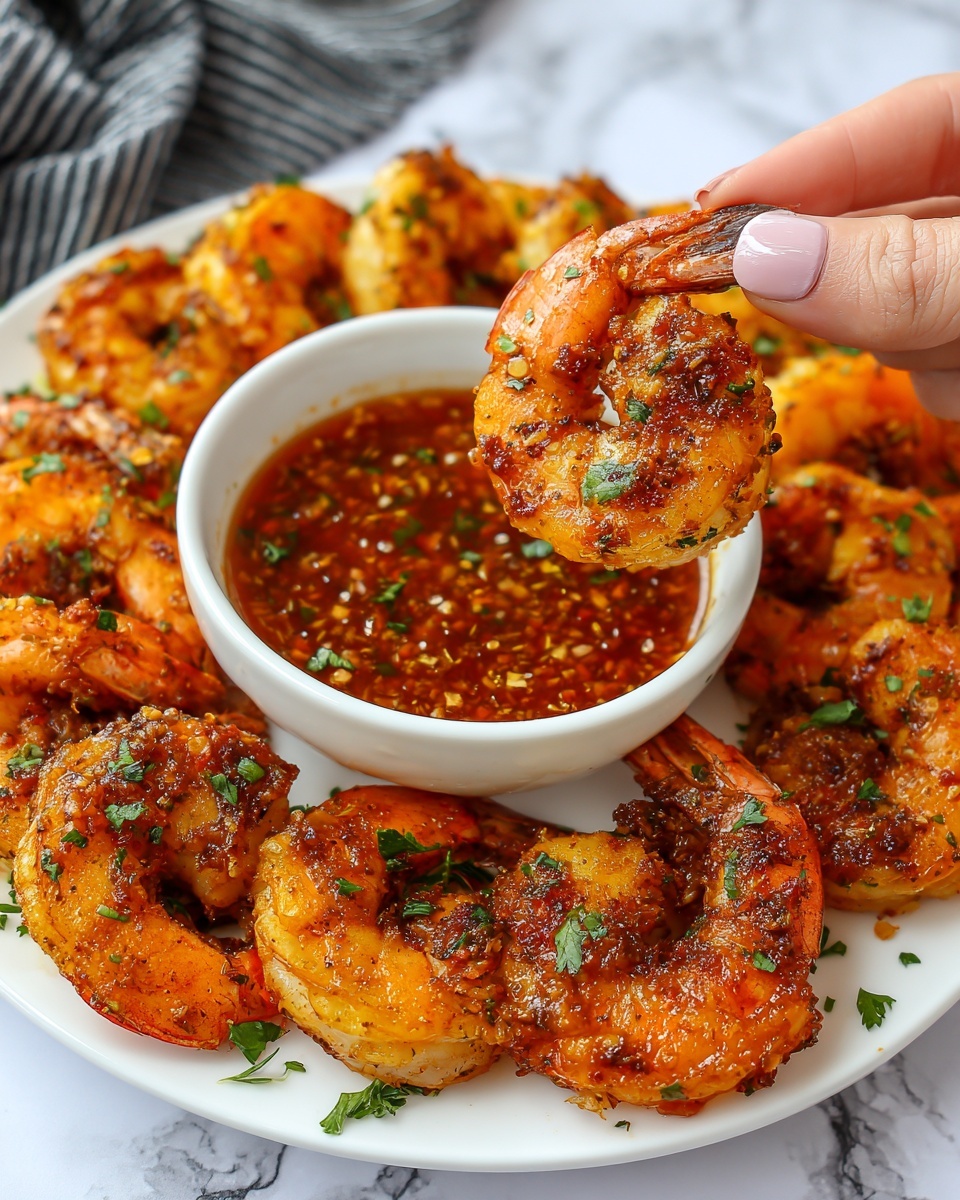 Roasted Shrimp Cocktail with Spicy Homemade Sauce Recipe - Recipe Image