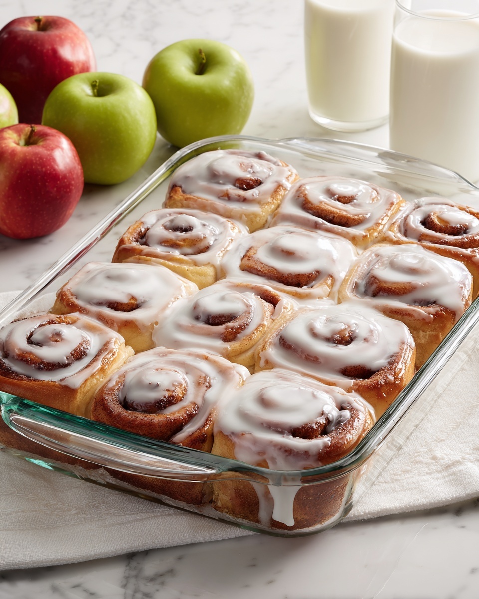 Apple Cinnamon Swim Biscuits Recipe - Recipe Image