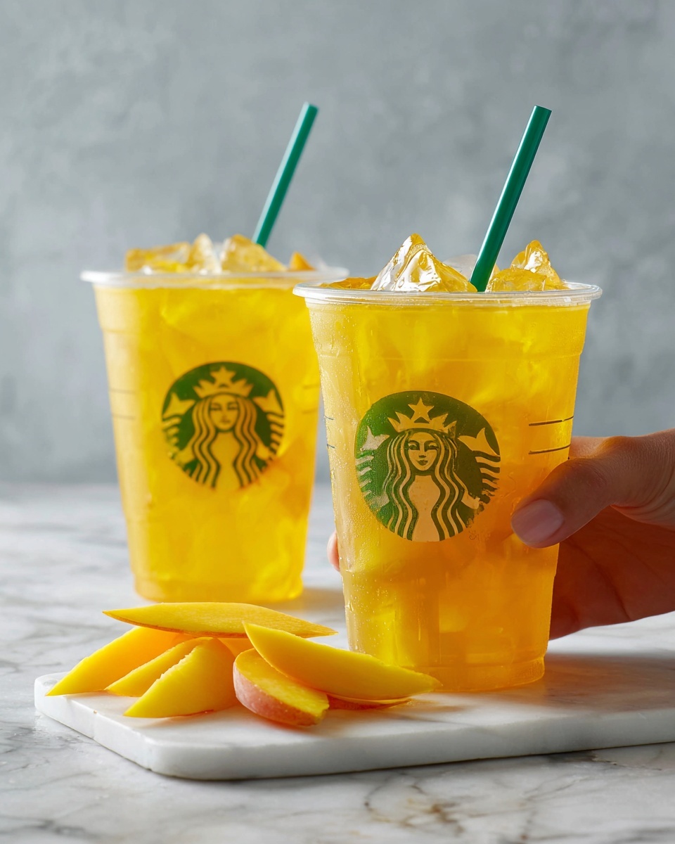 Iced Peach Green Tea Lemonade Recipe - Recipe Image