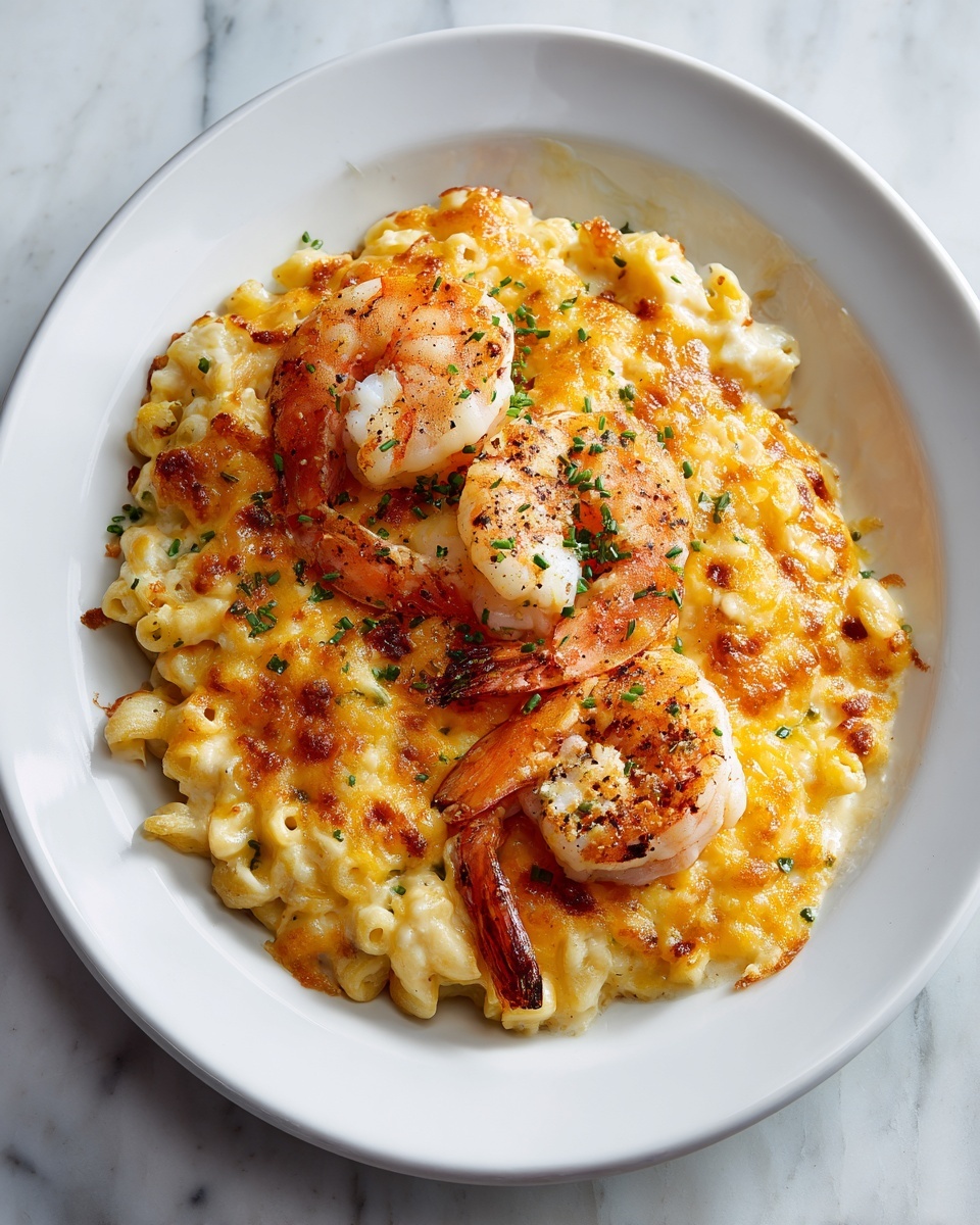 Shrimp Scampi Pasta Bake Recipe - Recipe Image