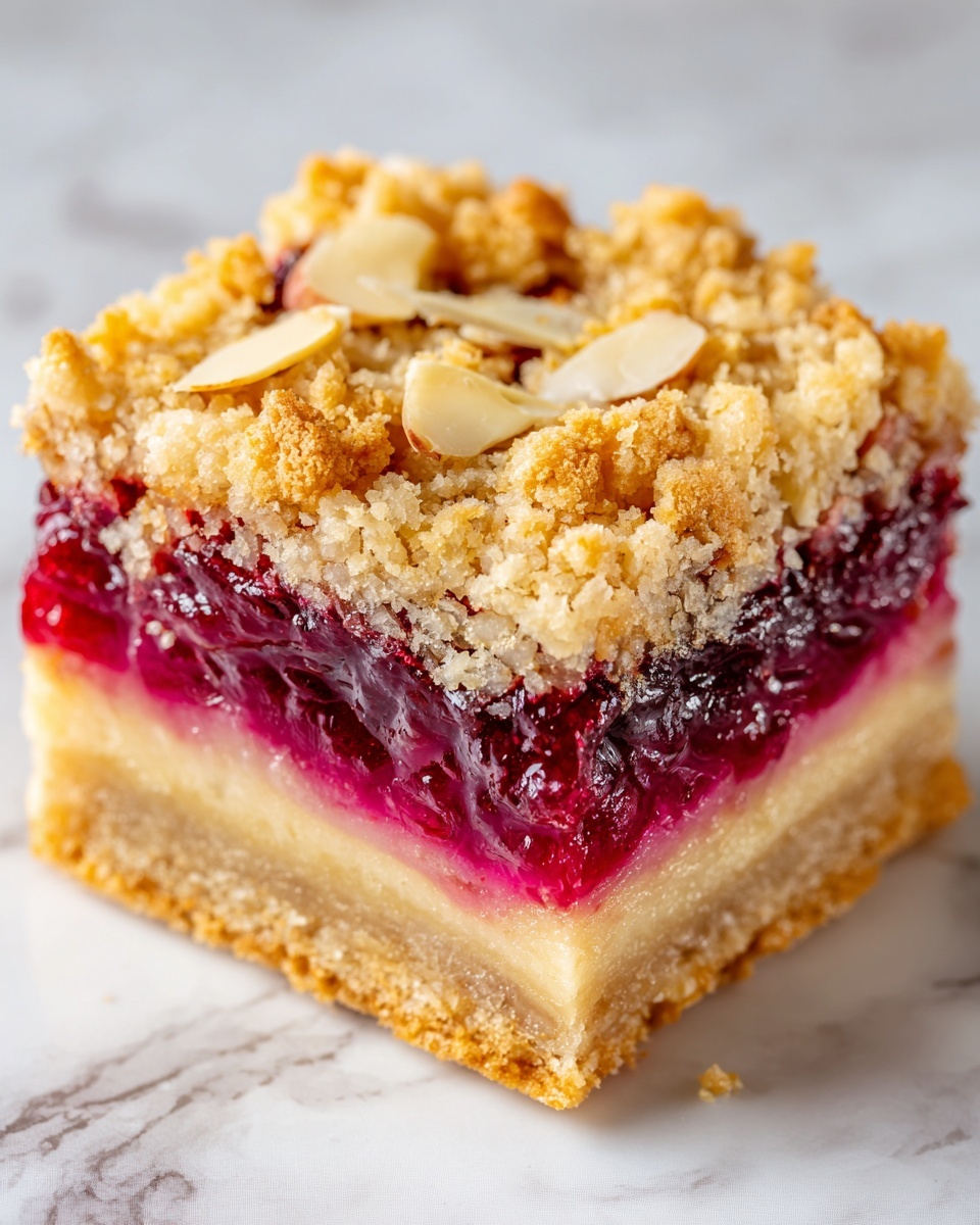 Rhubarb Magic Bars Recipe - Recipe Image