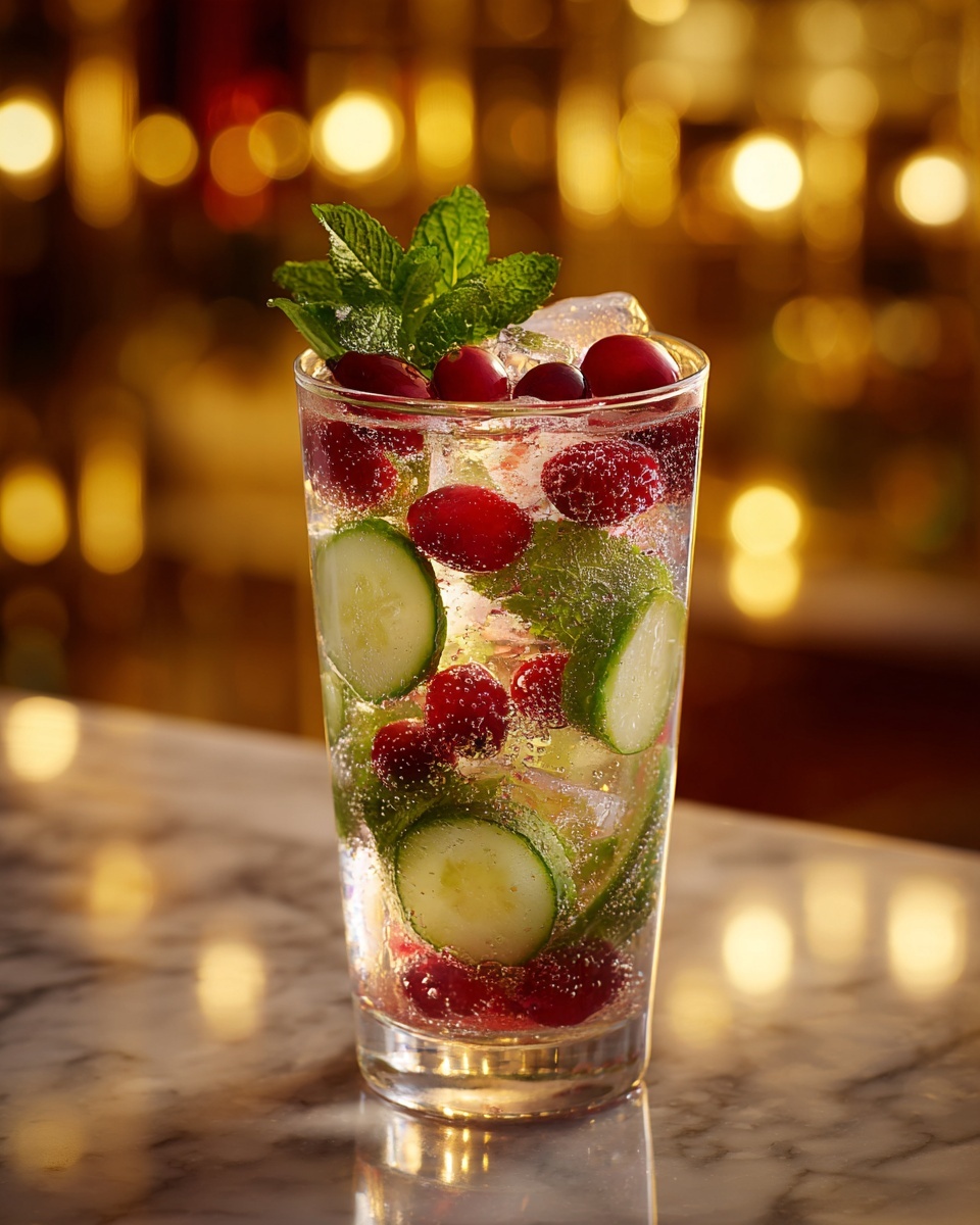 Christmas Mojito Recipe - Recipe Image