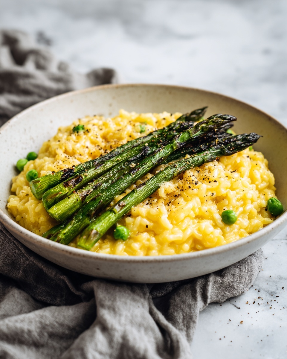 Spring Asparagus Risotto Recipe - Recipe Image