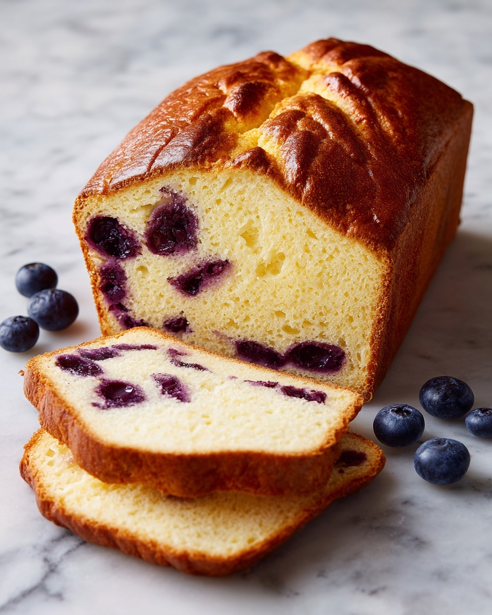 Blueberry Cream Cheese Bread Recipe - Recipe Image