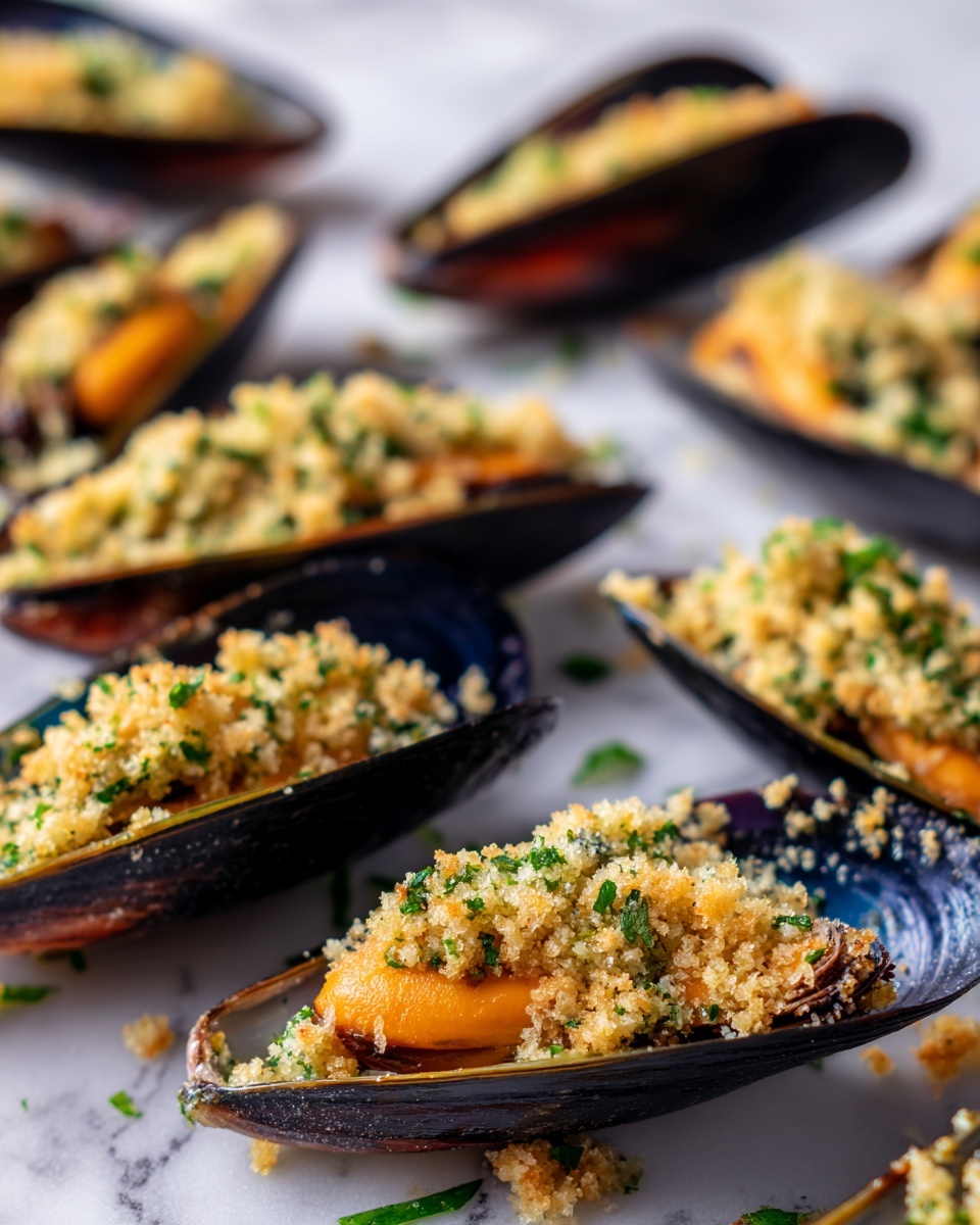 Corsican Stuffed Mussels: An Incredible Mediterranean Recipe - Recipe Image