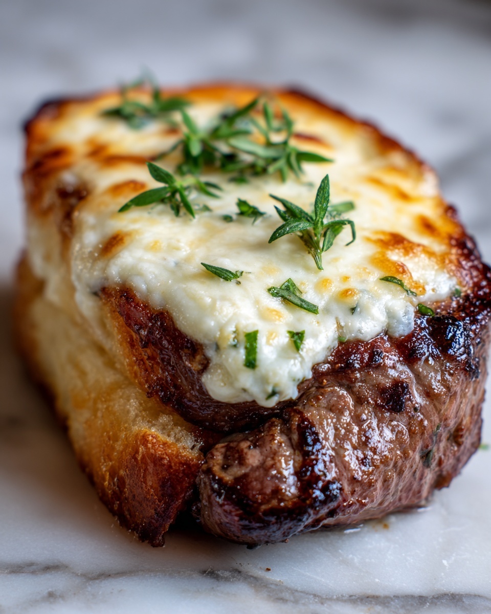 French Onion Short Rib Soup with Cheesy Gruyère Toast Recipe - Recipe Image