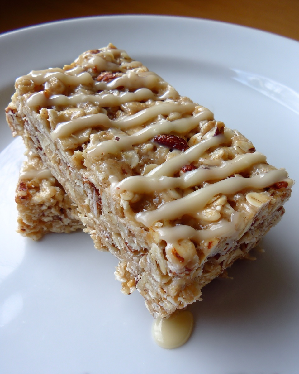 Healthy Sticky Cinnamon Roll Baked Oatmeal Recipe - Recipe Image