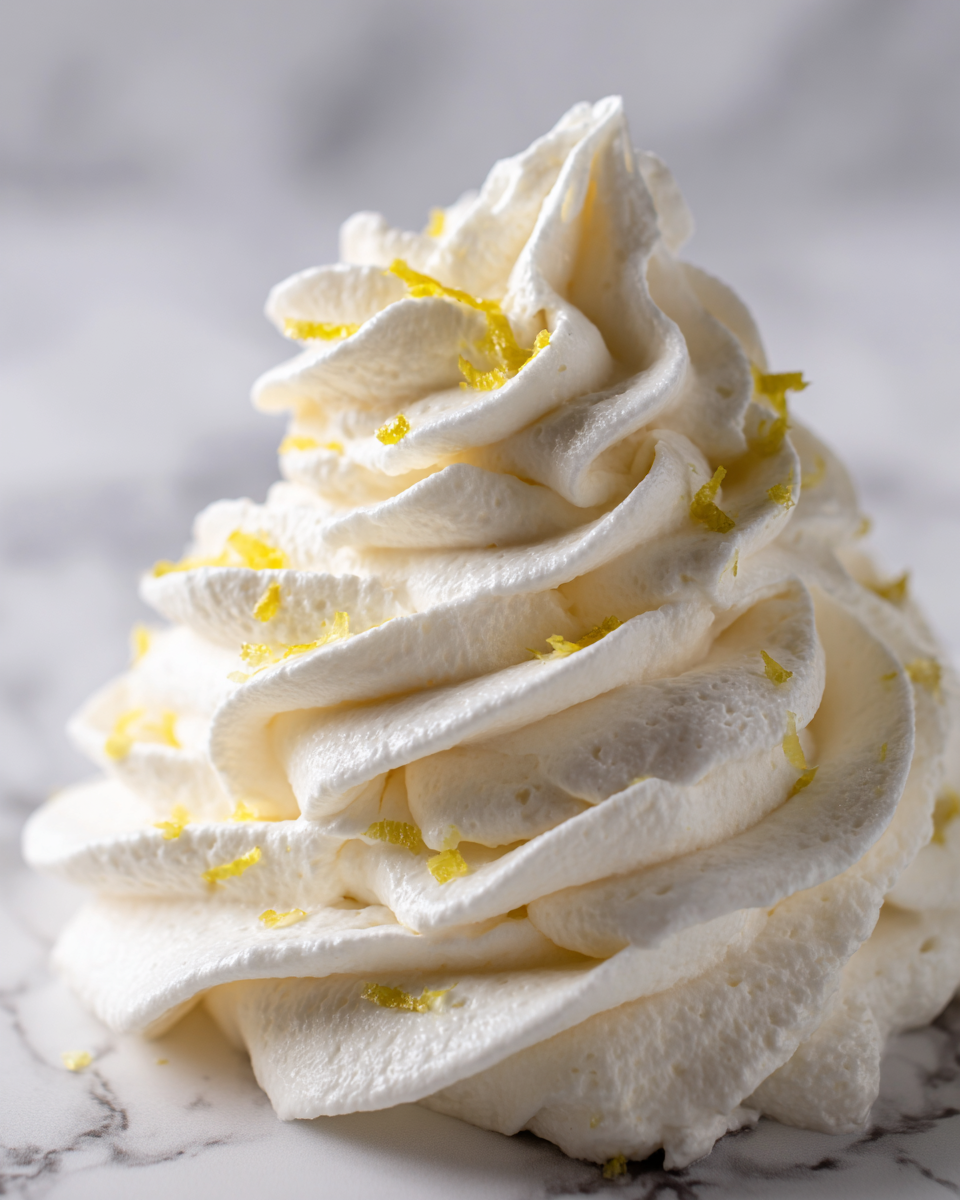Lemon Whipped Cream Recipe - Recipe Image