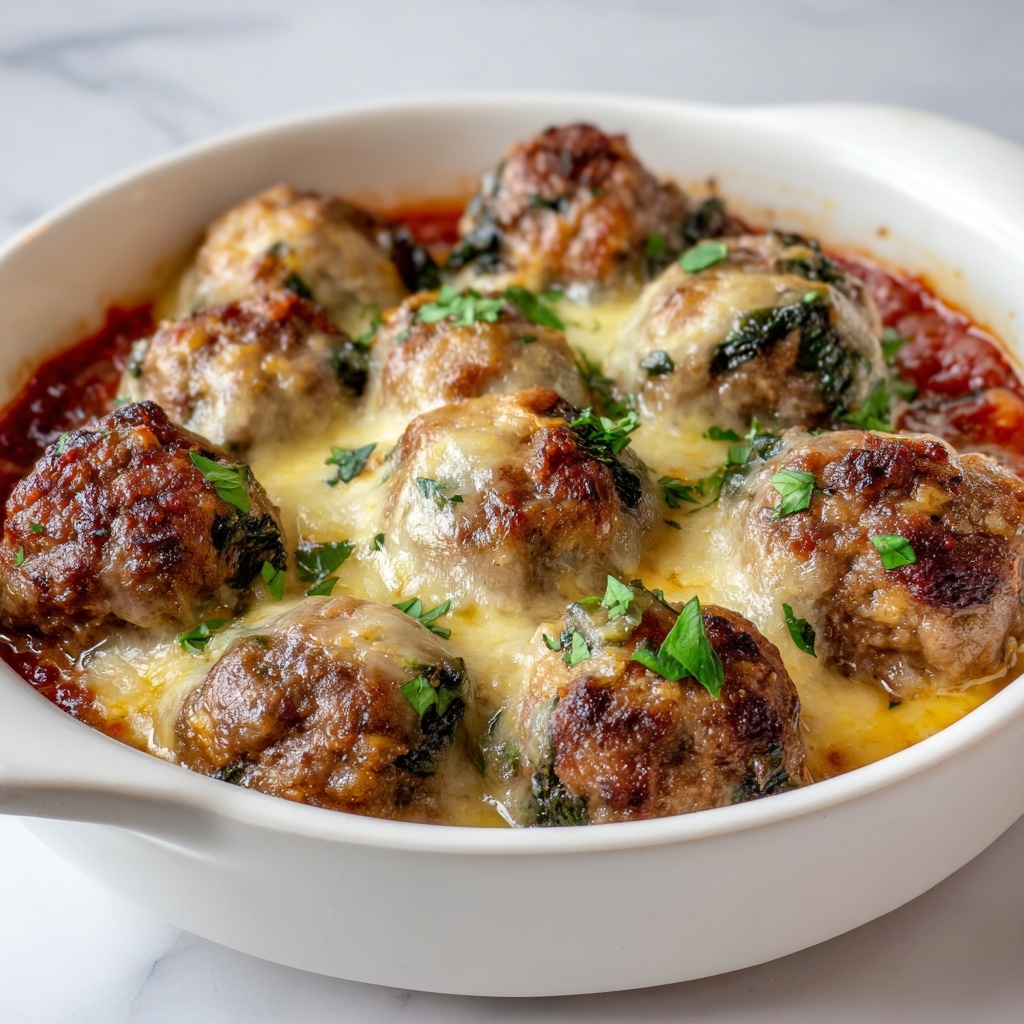 Dump and Bake Meatball Casserole Recipe - Recipe Image