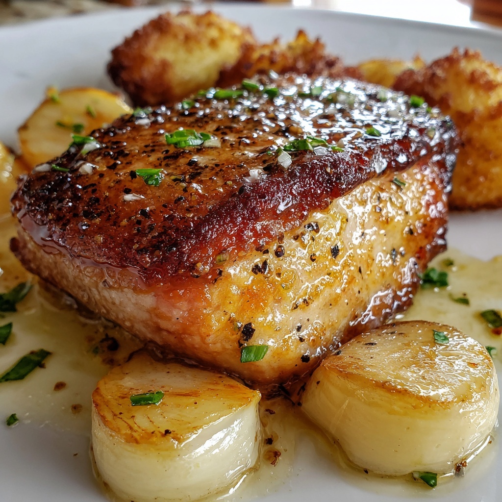 Crispy Brown Sugar Mustard Chicken Thighs Recipe - Recipe Image