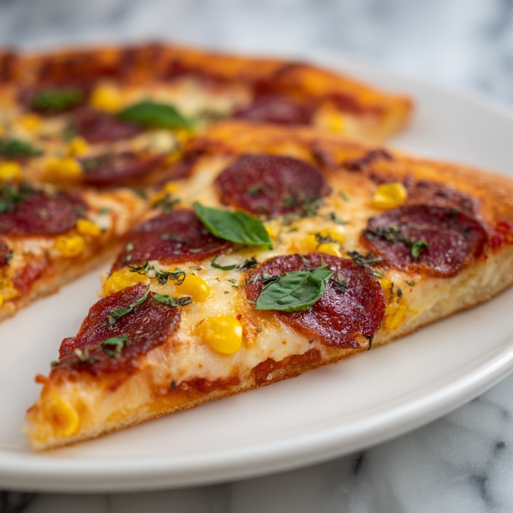 Hot Honey Garlic Flatbread Pizzas Recipe - Recipe Image