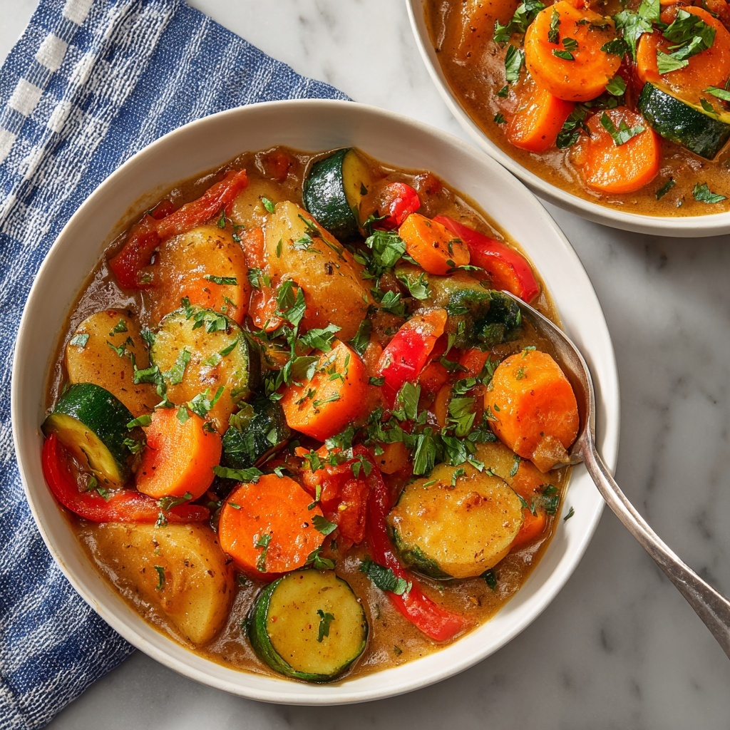 Summer Vegetable Stew Recipe - Recipe Image