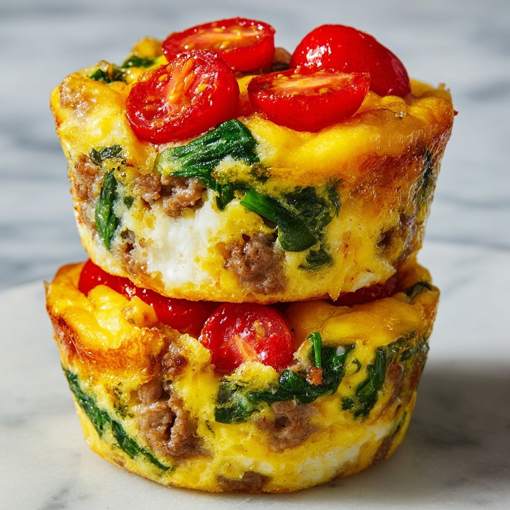 Veggie-Loaded Breakfast Frittata Cups Recipe - Recipe Image
