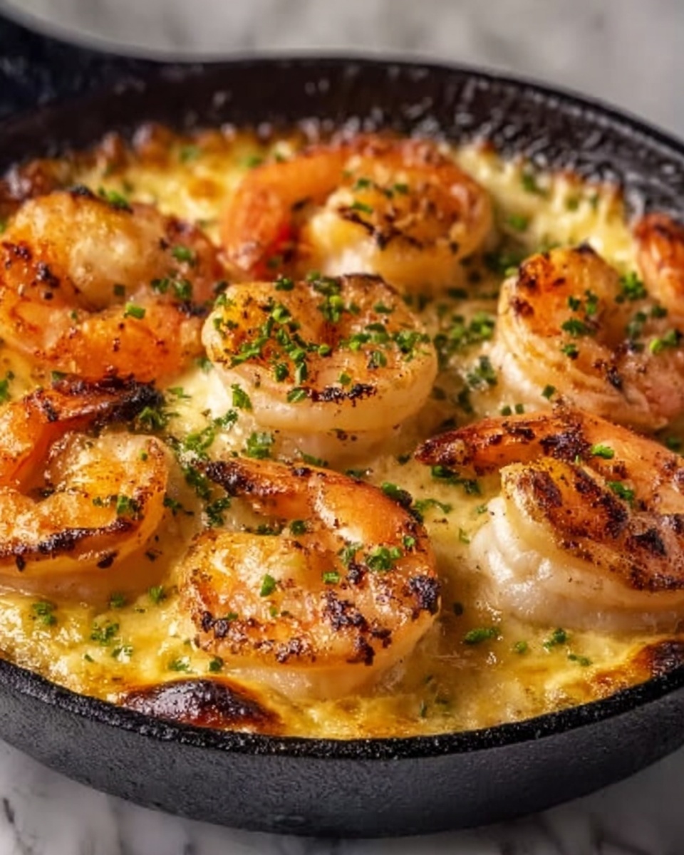 Garlic Shrimp Gratin Recipe - Recipe Image