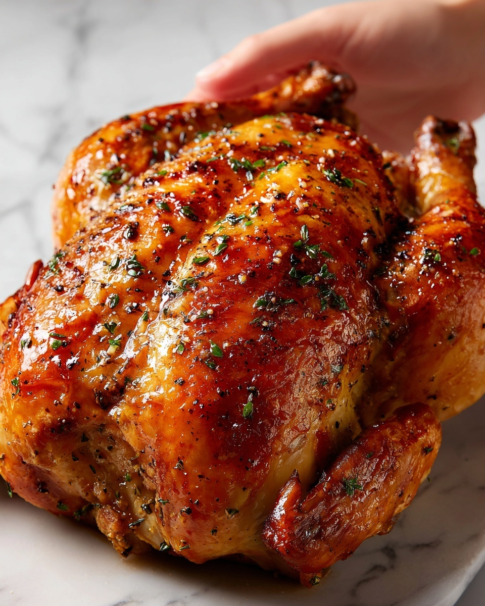 Best Roasted Turkey with Flavorful Herb Butter Recipe - Recipe Image