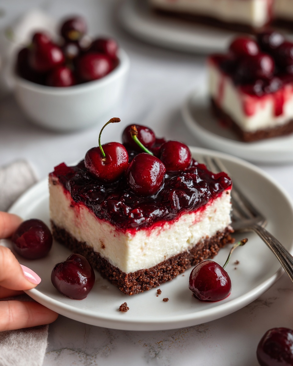 Cherry Amaretto Tiramisu Recipe - Recipe Image