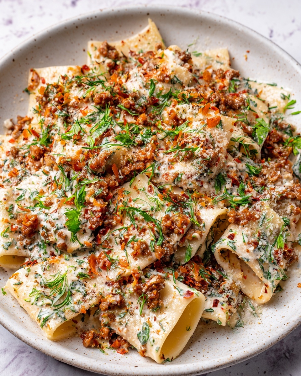 Cozy Ditalini Soup with Creamy Parmesan and Italian Sausage Recipe - Recipe Image