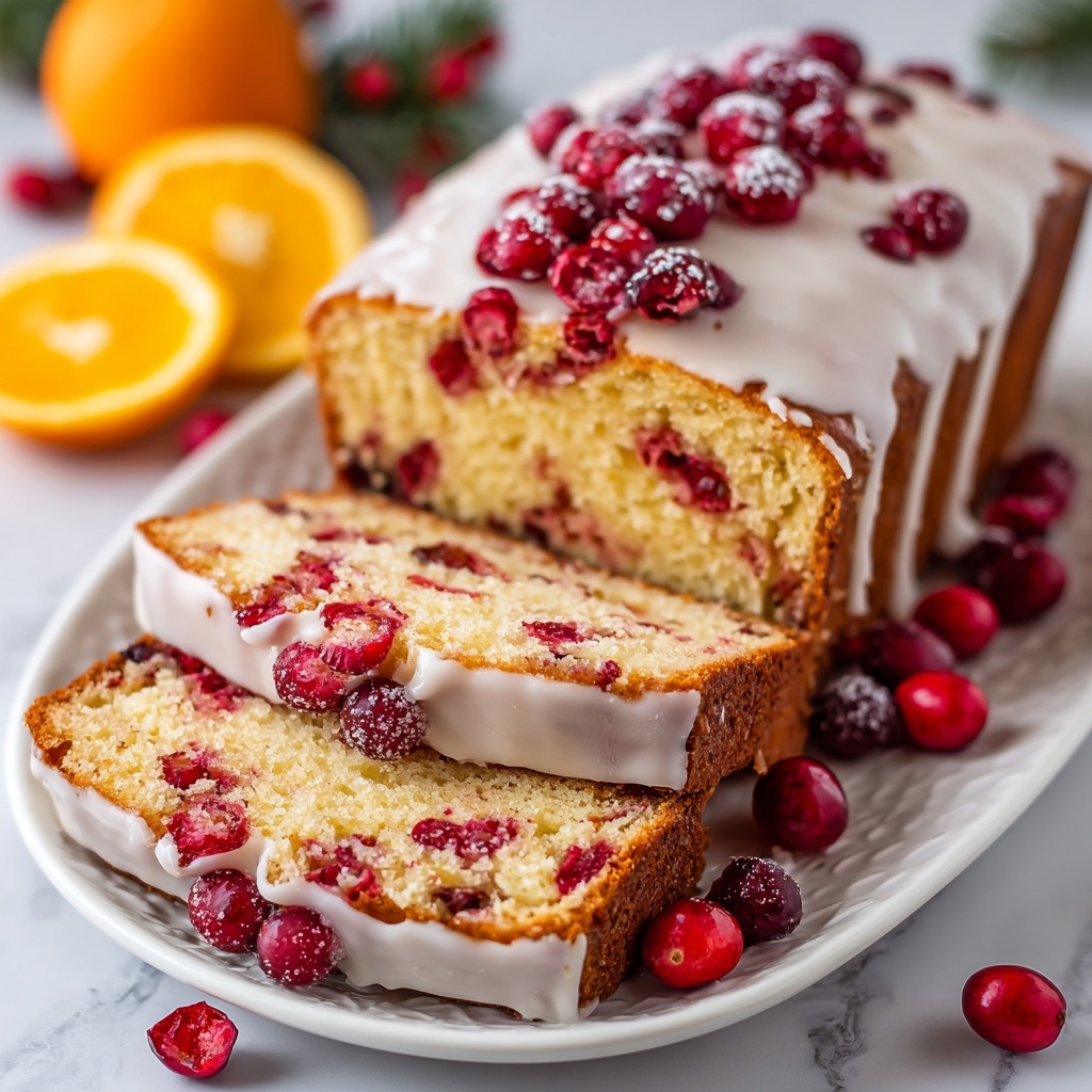 Easy Cranberry Orange Quick Bread Recipe - Recipe Image