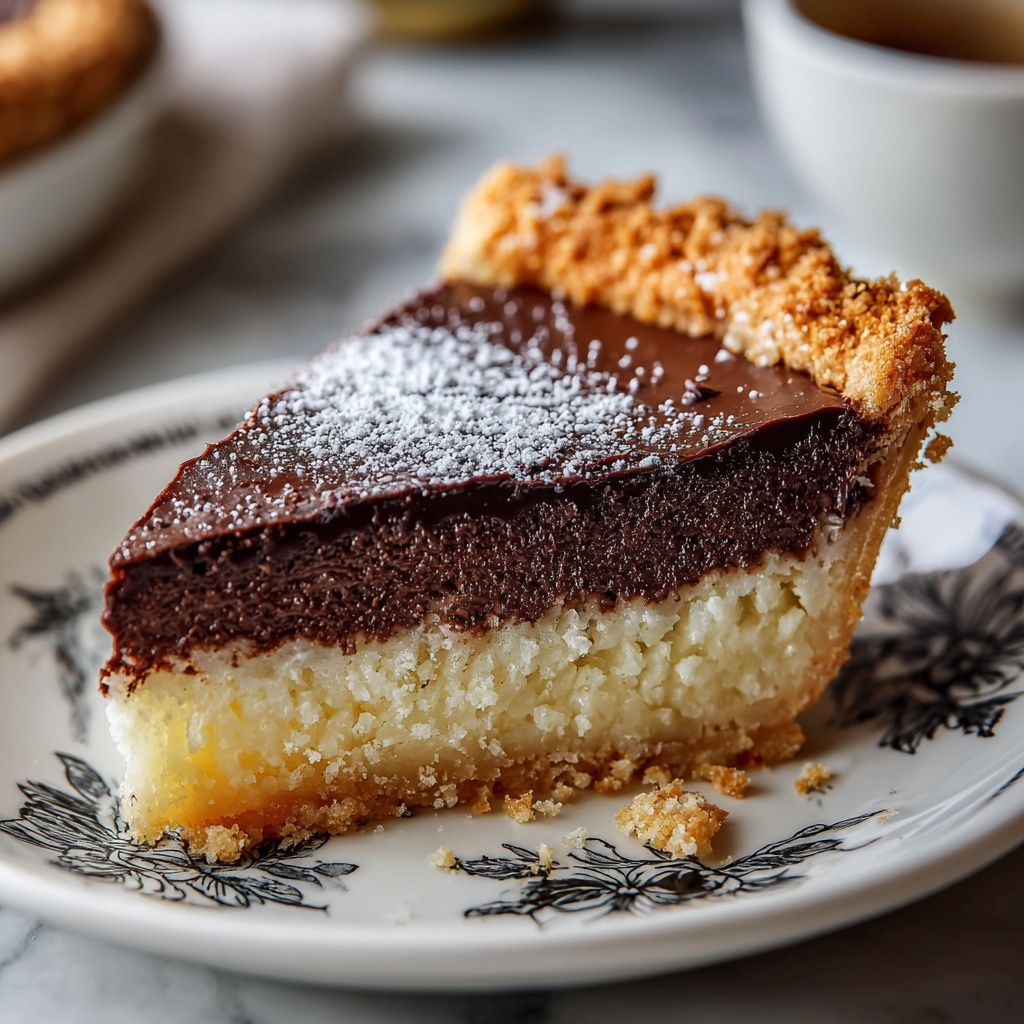 Old-Fashioned Chocolate Pie Recipe - Recipe Image