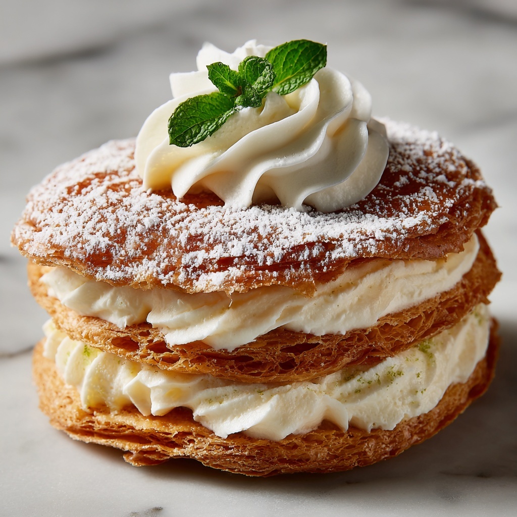 Cream Puff Cake with Vanilla Pudding and Chocolate Glaze Recipe - Recipe Image