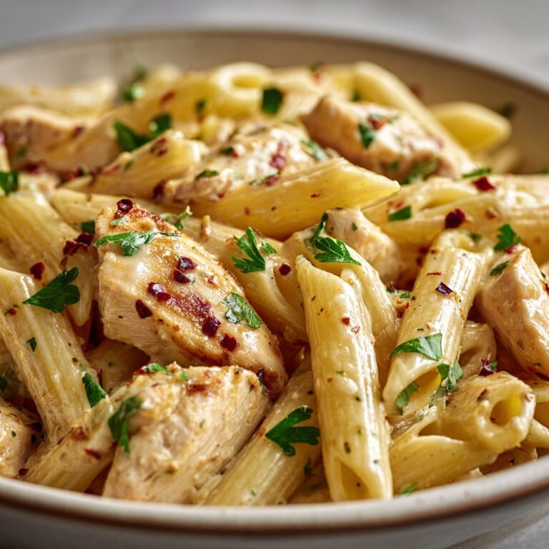 Garlic Parmesan Chicken Pasta Recipe