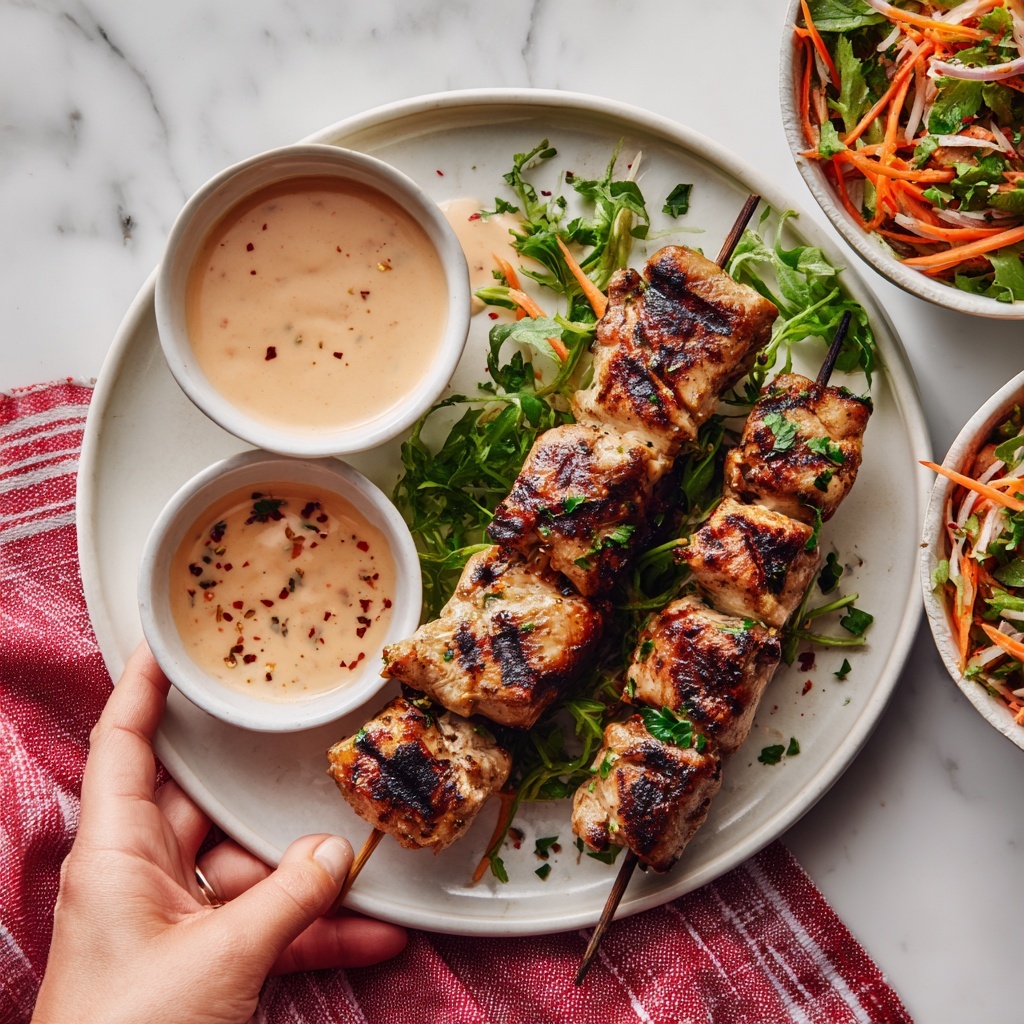 Firecracker Chicken Kabobs with Colorful Veggies Recipe - Recipe Image