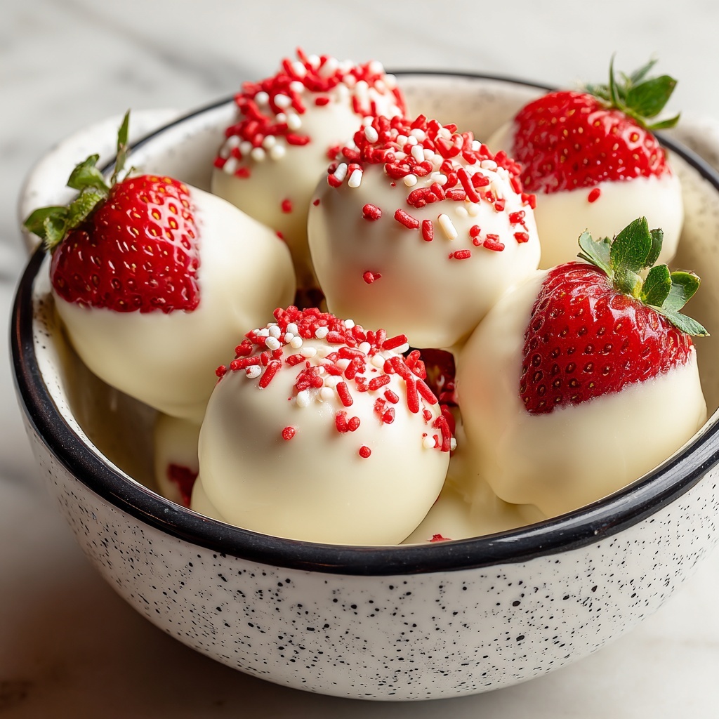 Strawberry Cake Balls Recipe - Recipe Image