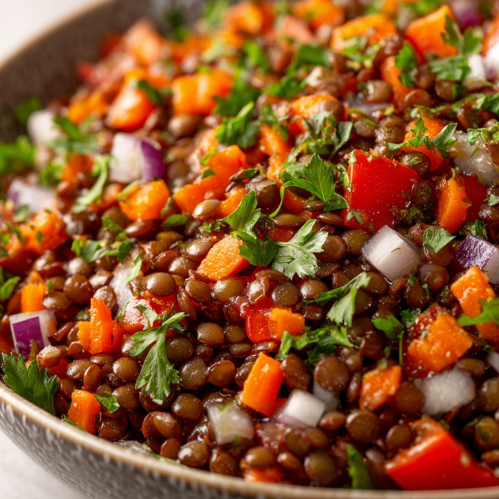 Quinoa and Lentil Salad Recipe - Recipe Image