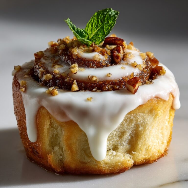 Peachy Cinnamon Rolls Recipe