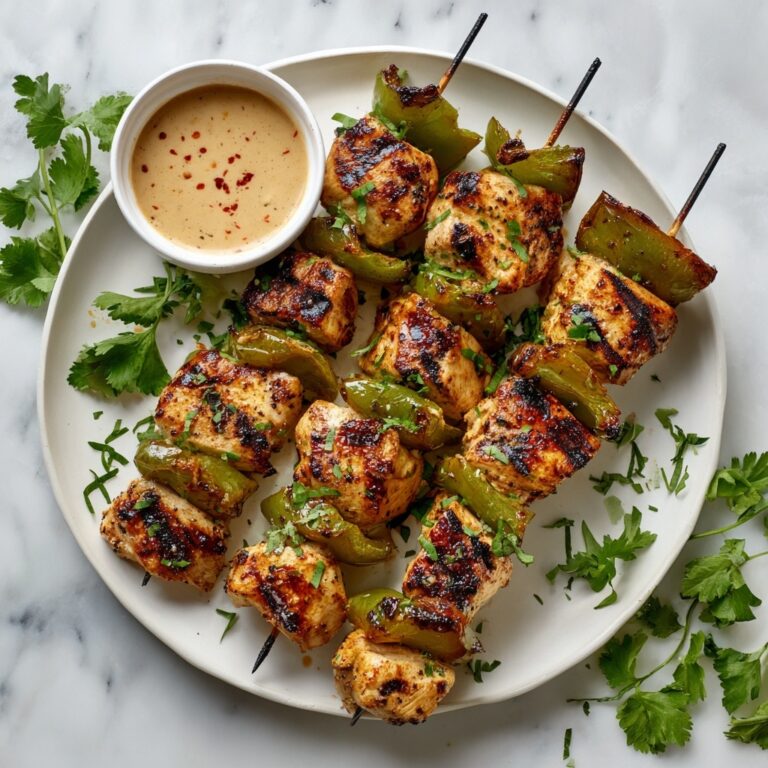 Grilled Thai Coconut Chicken Skewers Recipe