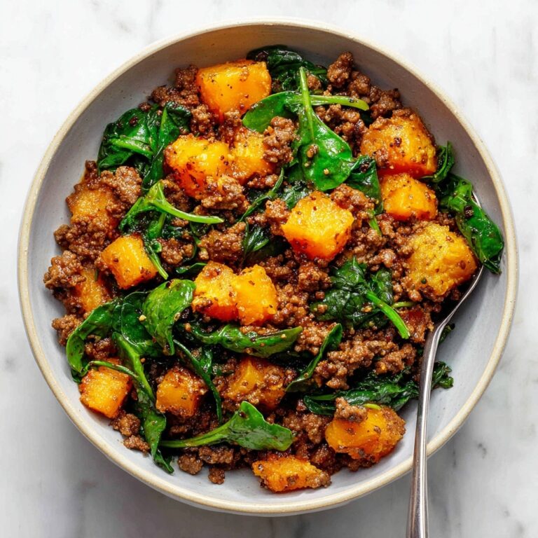 Ground Beef Skillet with Sweet Potatoes & Zucchini Recipe